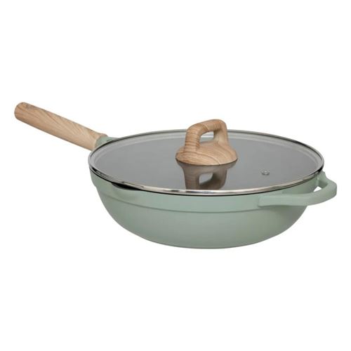 Non Communiqué Vert Five Simply Smart - Sauteuse En Fonte D'aluminium "Horizon" 28Cm