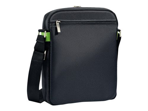 Leitz Complete Tablet Smart Traveller - Sac à bandoulière pour tablette / lecteur eBook - métal, polyester - noir - 10