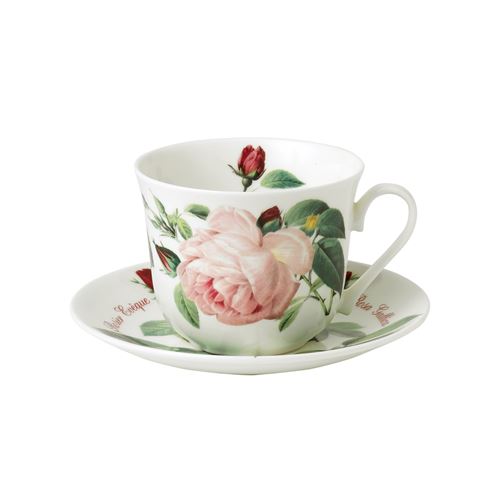 Déjeuner 45 cl et sous-tasse Versailles - Roy Kirkham - Blanc - Porcelaine
