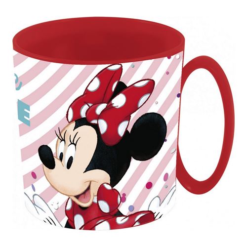 Tasse plastique Minnie Mouse Mug enfant Micro onde raye - guizmax