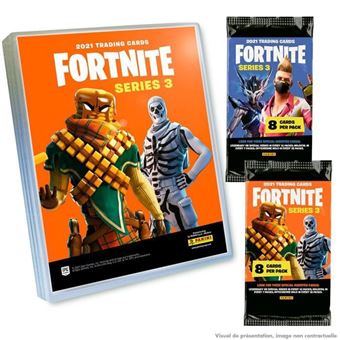 Jeu de cartes Panini Fortnite série 3 TC Pack de démarrage