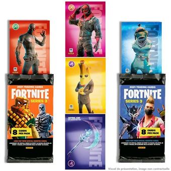 Jeu de cartes Panini Fortnite série 3 TC Pack de démarrage