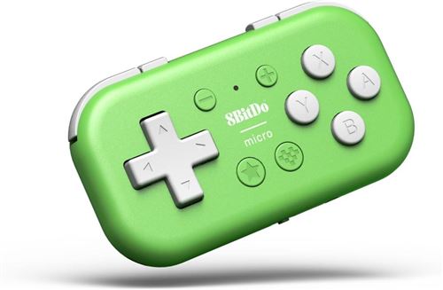 Acheter 8bitdo Mini-manette bluetooth verte pour Nintendo Switch & Raspberry Pi - 39,99 € 8bitdo Mini-manette bluetooth verte pour Nintendo Switch & Raspberry Pi - N/A reconditionné disponible sur Fnac