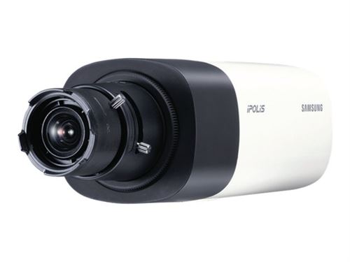 Samsung Techwin IPOLIS SNB-5004 - Caméra de surveillance réseau - couleur (Jour et nuit) - 1,3 MP - monture C/CS - Iris automatique et manuel - audio - composite - LAN 10/100 - MJPEG, H.264 - CC 12 V/CA 24 V/PoE