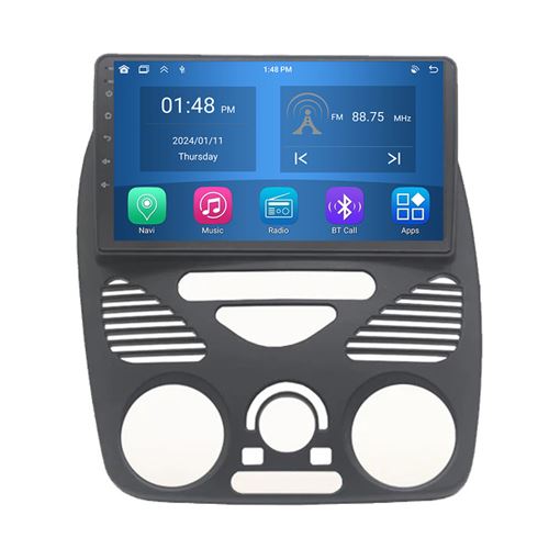 Autoradio RoverOne® Bluetooth CarPlay Android Auto Navigation 4Go RAM 64Go ROM pour Fiat Siena Palio Albea Weekend 2004-2006