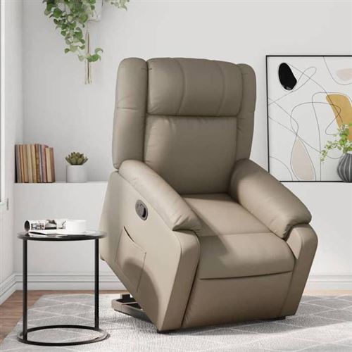 Non Communiqué Beige Vidaxl Fauteuil Inclinable, Chaise De Relaxation Avec Dossier, Siège Avec Accoudoirs, Fauteuil Tv De Salon, Moderne, 3205156