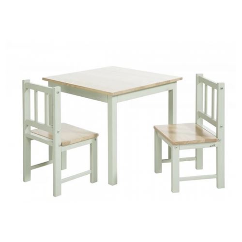 Ensemble table et chaises Activity vert-blanc (3 pièces) - Image 3