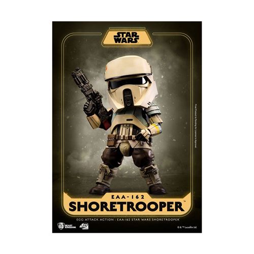 Non Communiqué Multicolore Star Wars Solo: A Story - Figurine Egg Attack Shoretrooper 16 Cm - Beast Kingdom Toys