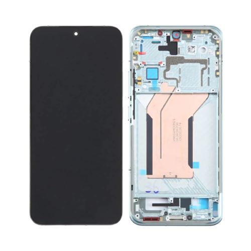 Original Ecran LCD et Vitre Tactile Refurb avec Châssis (PIEC) Vert Pour Xiaomi 14 5G