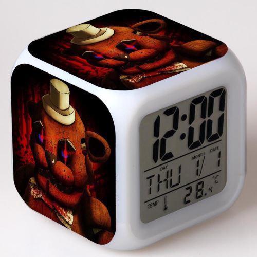 Réveil enfant LED Multifonctionnel Coloré - Five Nights at Freddy's #63