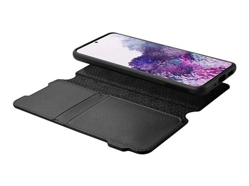 Ciel by CYRILL Wallet Brick - Flip cover voor mobiele telefoon - zwart - voor Samsung Galaxy S20+, S20+ 5G