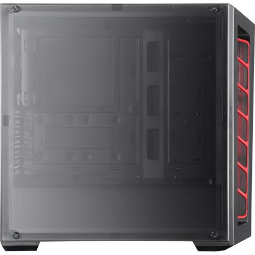 Boîtiers COOLER MASTER MasterBox MB520 Noir/Rouge - Avec fenêtre