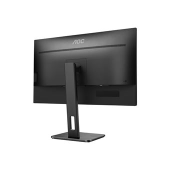 AOC U27P2 - Écran LED - 27" - 3840 x 2160 4K UHD (2160p) @ 60 Hz - IPS - 350 cd/m² - 1000:1 - 4 ms - HDMI, DisplayPort - haut-parleurs - noir