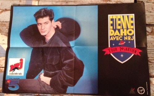 Etienne Daho - Tour Martien 1988 - 40x60cm - Affiche