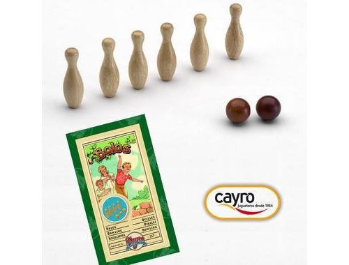Jeu De Quille Bowling En Bois Enfant Adulte Cayro Collection