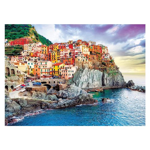 Puzzle Eurographics - Manarola, Cinque-Terre, Italie, 1000 pièces - Puzzle  - Achat & prix