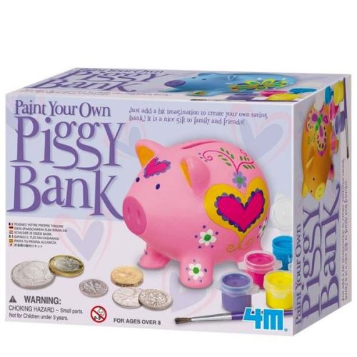 Tirelire cochon à peindre Kit de loisirs créatifs Enfants