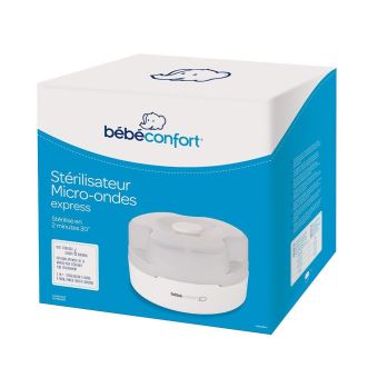 Bebe Confort Sterilisateur Biberons Express Micro Ondes 3 En 1 Blanc Biberons En Verre Achat Prix Fnac