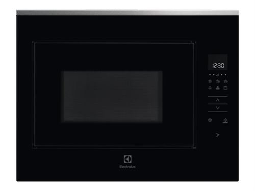 Electrolux SÉRIE 800 KMFD264TEX - Four micro-ondes grill - intégrable - 26 litres - 900 Watt - noir/inox