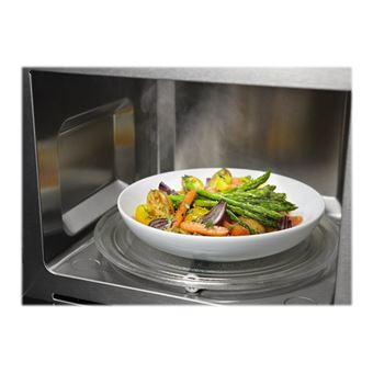 Electrolux SÉRIE 800 KMFD264TEX - Four micro-ondes grill - encastrable - 26 litres - 900 Watt - noir/inox