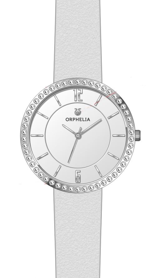 ORPHELIA Montre Crystal Blanc pour Femmes-11721