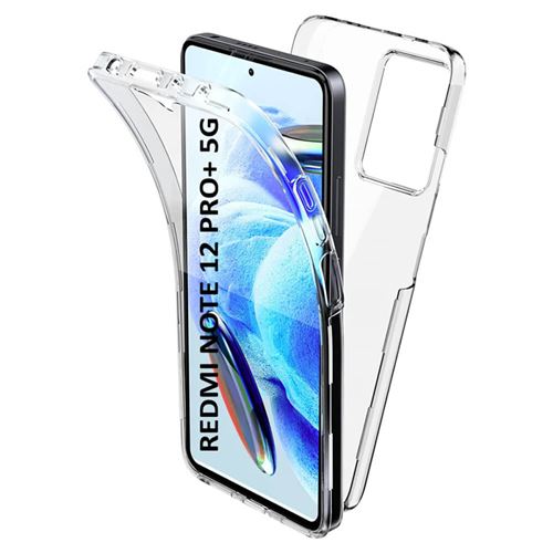Coque silicone compatible MagSafe pour Redmi Note 12 Pro Plus – Fine, souple et antichoc