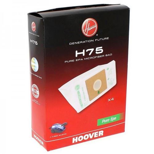 H75 Boite De 4 Sacs Microfibre Acube Aspirateur 35601663 Hoover - 283381