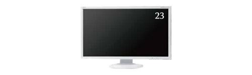 NEC MultiSync E233WM - LED-monitor - 23 - 1920 x 1080 Full HD (1080p) @ 60 Hz - TN - 250 cd/m² - 1000:1 - 5 ms - DVI-D, VGA, DisplayPort - luidsprekers - wit