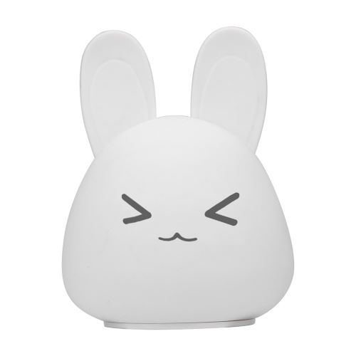 Expression Lapin Animal Cadeau LED Mignon Veilleuse avec Silicone Meilleurs Enfants Cadeau Multicolore Pl125