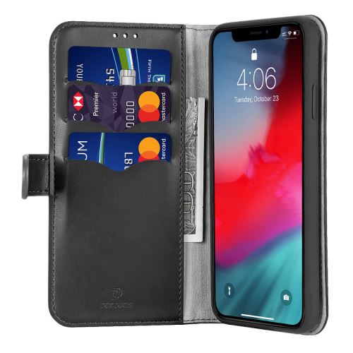 Coque antichoc avec support de bague pour Apple iPhone 11 Pro 5.8 - Noir