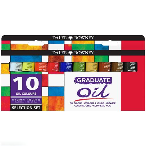 Coffret Peinture à l'huile - 10 x 38 ml