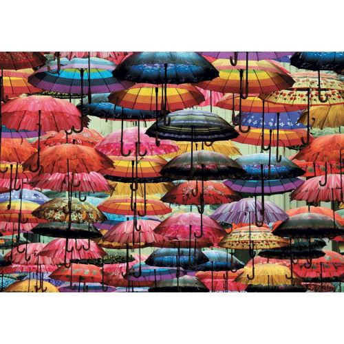Puzzle 1000 pièces PARAPLUIES PIATNIK Multicolore