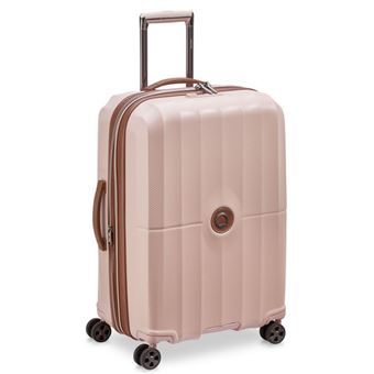 Valise extensible 67cm DELSEY Saint Tropez - rose 8738