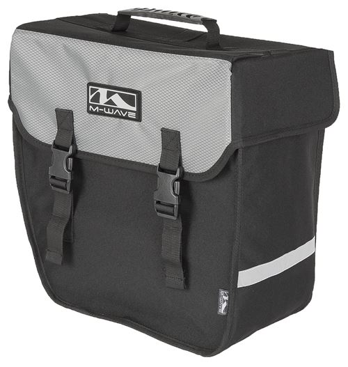M-Wave Pannier Amsterdam noir 18 litres 38 cm