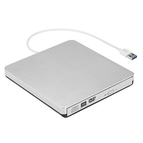 KKmoon USB 3.0 Portable Externe Graveur Lecteur CD-RW DVD-RW CD DVD ROM, Compatible iMac/MacBook/MacBook Air/Pro Laptop PC Desktop-B