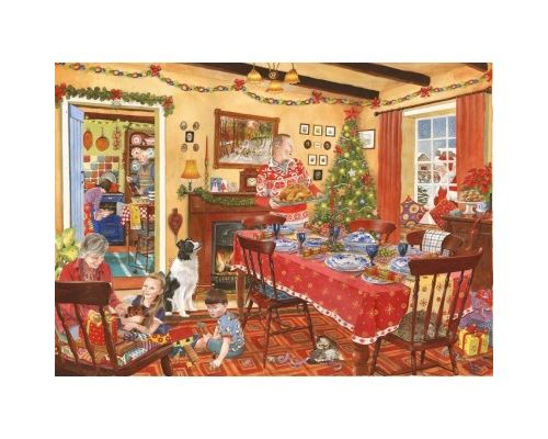 Puzzle 1000 Pièces : Christmas Collectors Edition No.8 - Unexpected Guest, The House of Puzzles