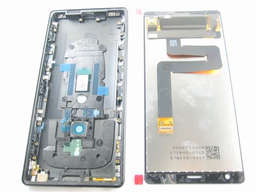 Sony Xperia XZ2 H8216 VITRE TACTILE LCD Back Cover Frame Noir