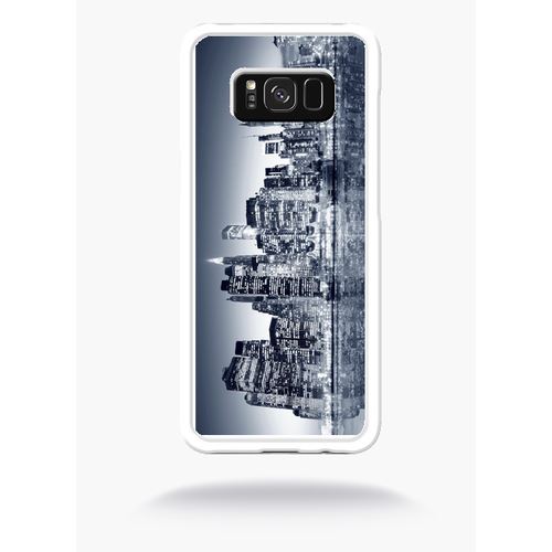Coque Architecture Compatible Samsung S8+ Bord Transparent