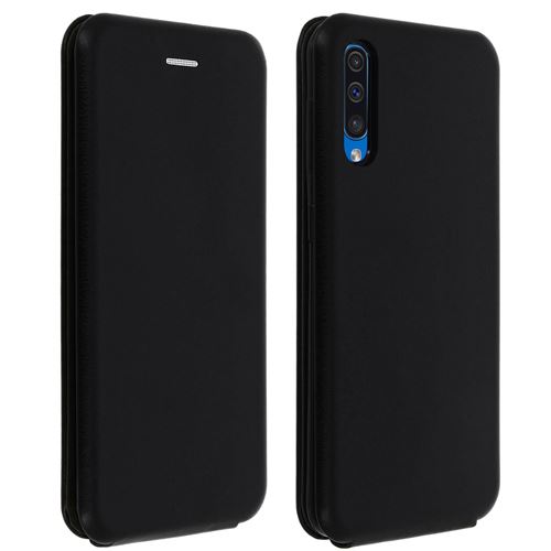 Housse pour Samsung Galaxy A50 / A30s avec Clapet vertical Porte-carte Noir