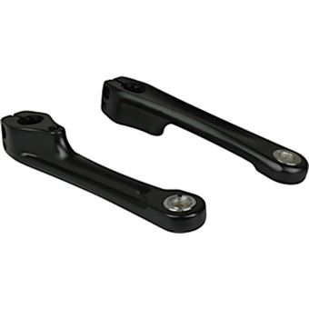 Collier De Guidon BMX/Freestyle Aluminium Noir - Diamètre 22.2 Mm - Réglable Et Compatible Avec La Plupart Des Guidons