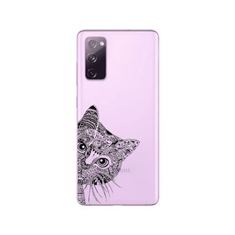 10% sur Coque en silicone transparente pour Samsung Galaxy S20 FE motif  chat noir - Coque et étui téléphone mobile - Achat & prix
