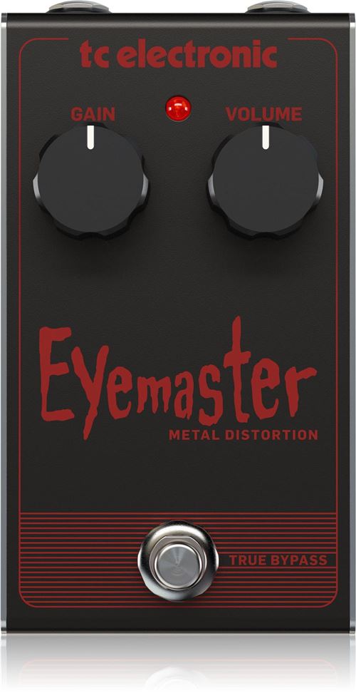 TC Electronic Eyemaster Metal Distortion pédale d'effet