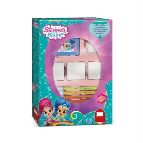 Multiprint jeu de couleurs Shimmer & Shine 12 pièces