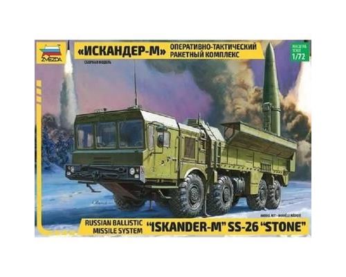 Maquette Camion Iskander-m Ss-26 Stone Russian Ballistic Missile System - ZVEZDA