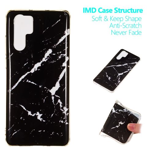 Coque en TPU motif marbre souple style U pour votre Huawei P30 Pro
