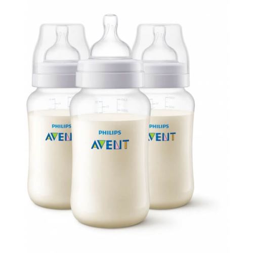 Lot de 3 biberons anti-colic 330 ml - philips avent