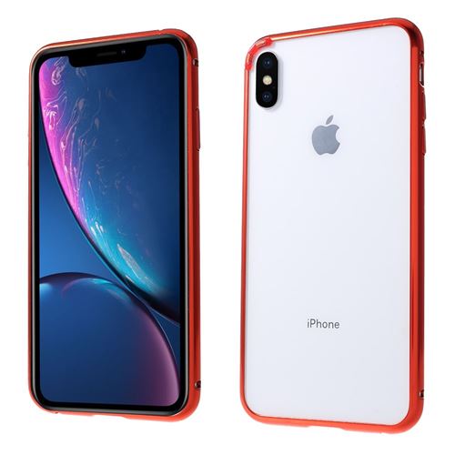 Coque en TPU cadre rouge pour Apple iPhone XS Max 6.5 inch
