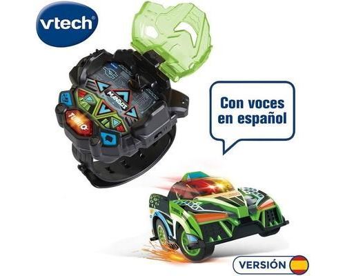 VTech - Turbo Force Racer Vert Mini Voiture Télécommande Rechargeable Couleur (3480-198322) 4131