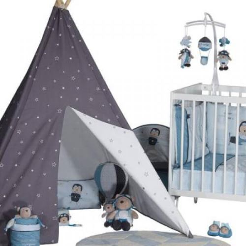 Bebe Sauthon Baby Deco Mobile Tissu Lazare Bebe Puericulture
