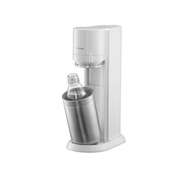 Machine à eau pétillante Sodastream Duo Blanc avec 2 carafes et 2 bouteilles Fuse